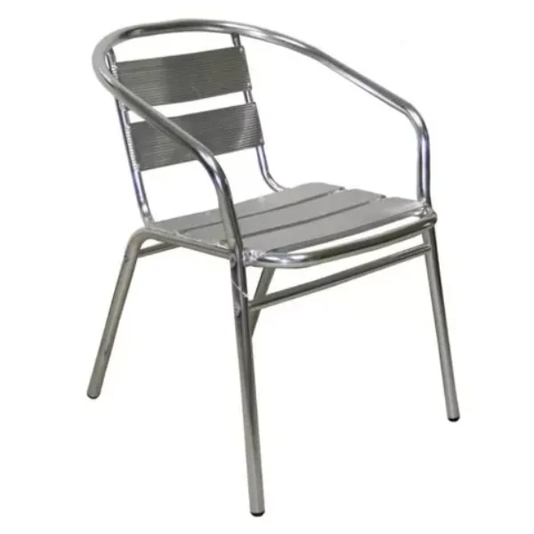 SILLA DE ALUMINIO BAJA