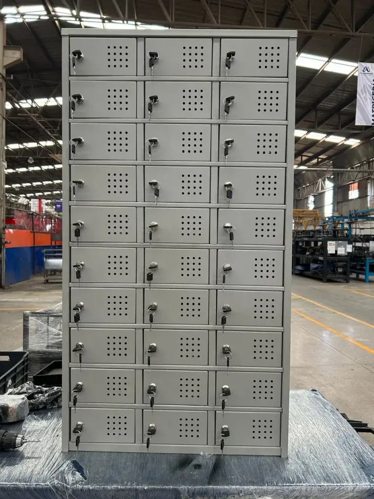 Proyecto Gabinetes móviles metálicos y lockers