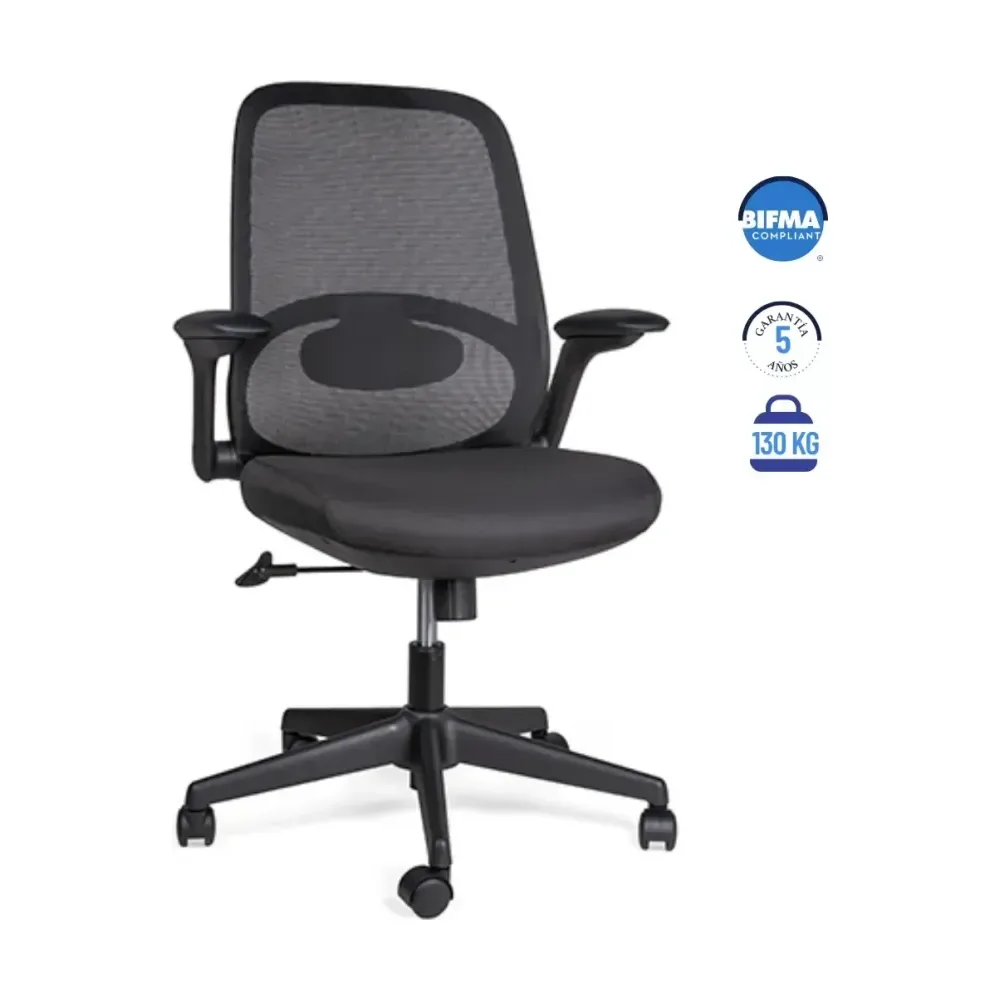 Silla Operativa Modelo ROLY OHE-403 Negra