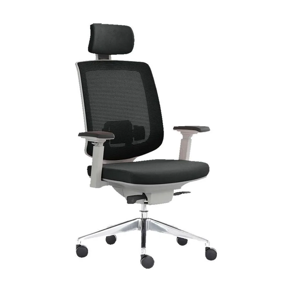 SILLA DIRECTIVA MODELO FINISTERRE GRIS