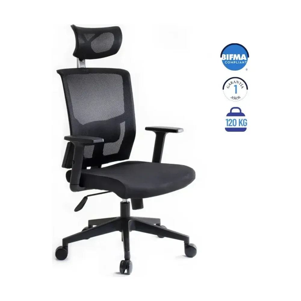Silla ejecutiva modelo Habana con cabecera