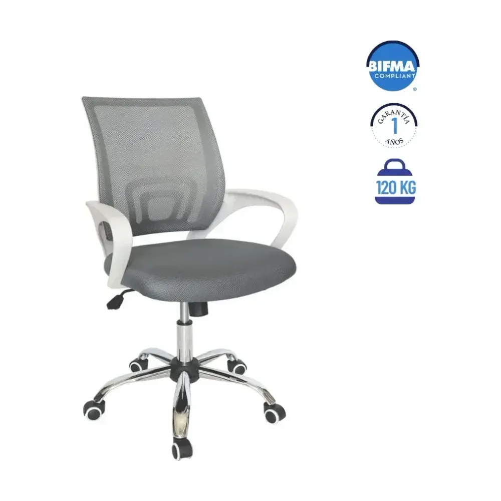 Silla Operativa Modelo Black jack Blanco
