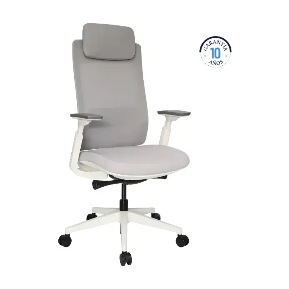 SILLA EJECUTIVA QUO OHE 805 CON CABECERA COLOR BLANCO