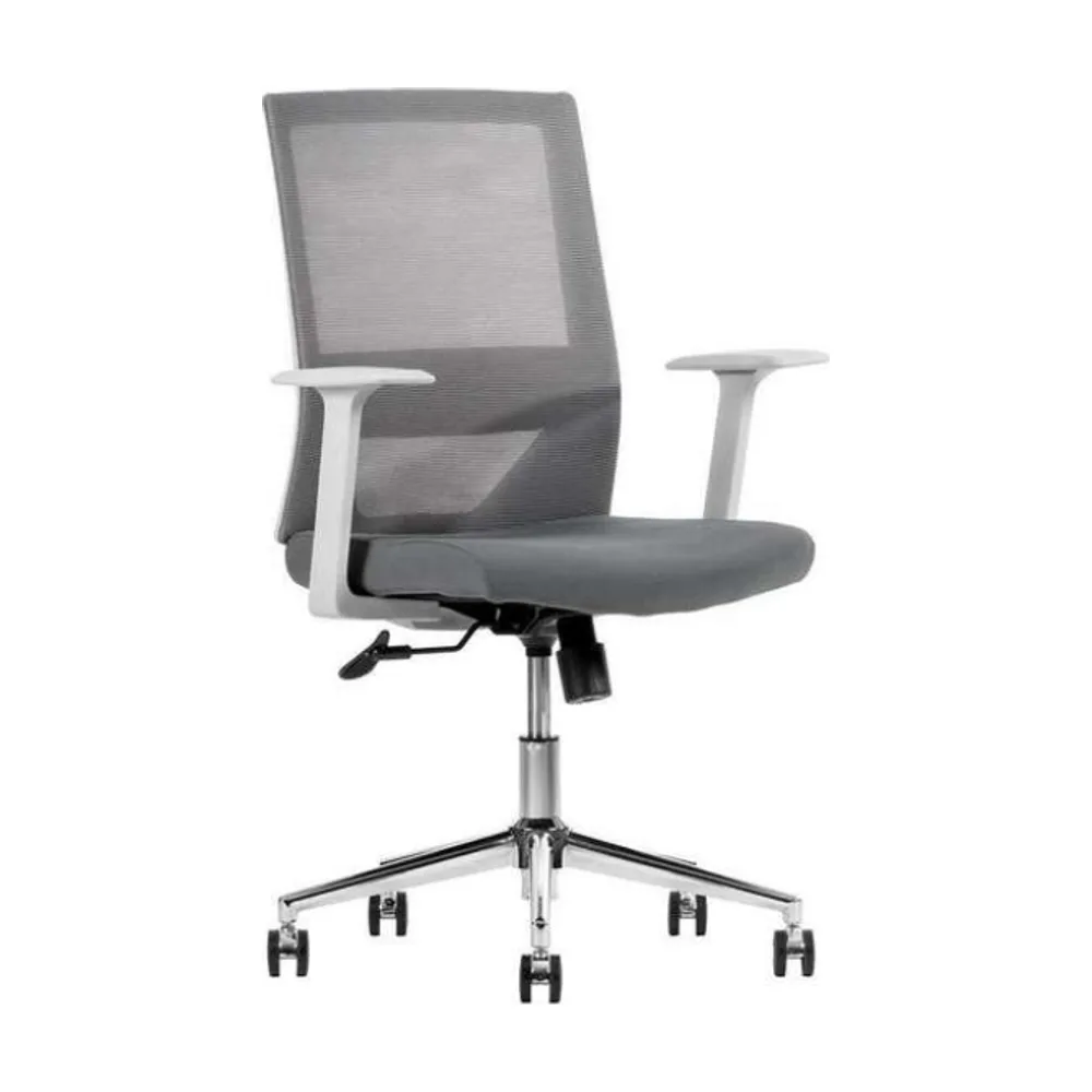 SILLA EJECUTIVA MODELO VISION GRAY RESPALDO BAJO