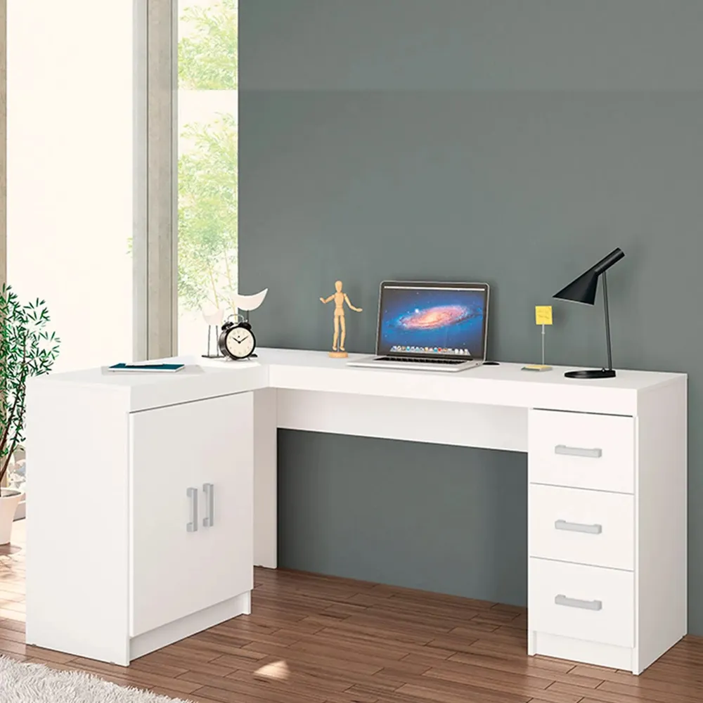 ESCRITORIO HOME OFFICE MODELO BLANCA