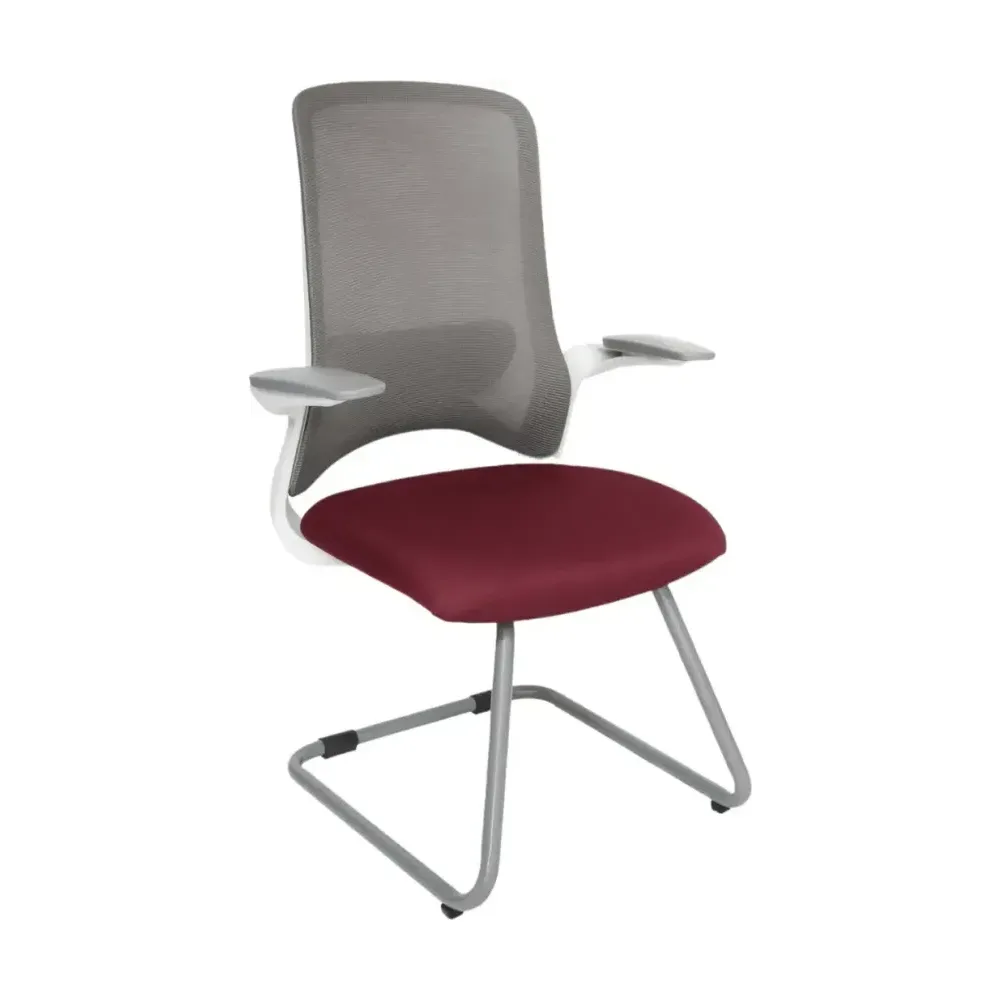 SILLA DE VISITA MODELO DOLPHIN OHV 111 GRIS