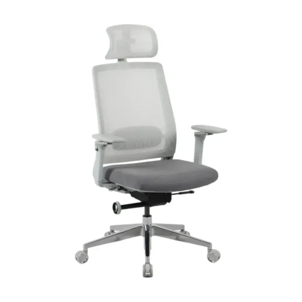 SILLA MODELO ALFA CON CABECERA GRIS