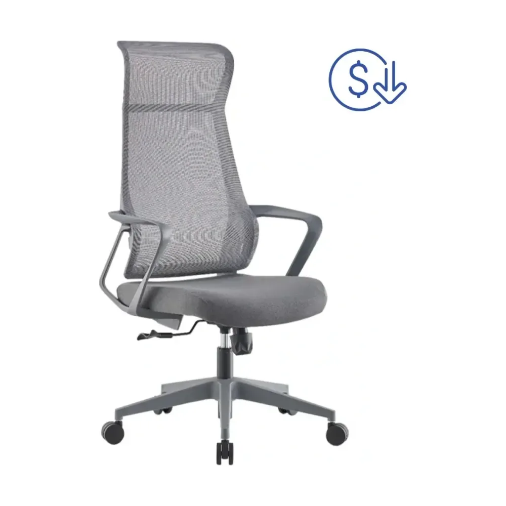 SILLA OPERATIVA MODELO ALZETTE RESPALDO ALTO