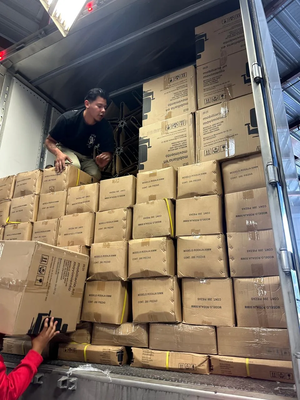Carga del pedido para su entrega