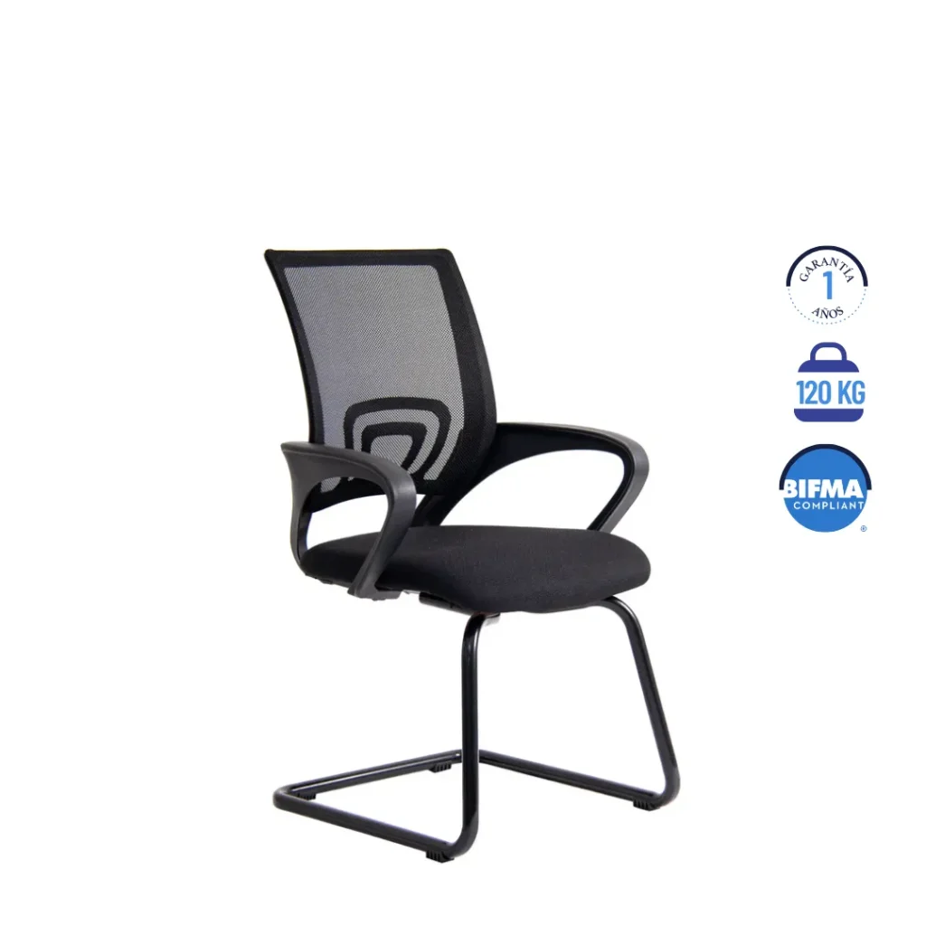 Silla de visita modelo black jack