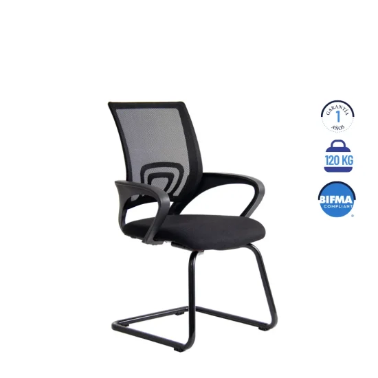 Silla de visita modelo black jack