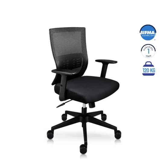 Silla ejecutiva modelo athenas respaldo bajo