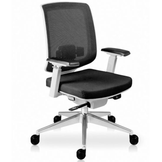 SILLA EJECUTIVA MODELO FINISTERRE GRIS