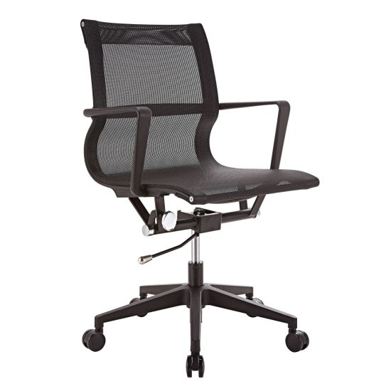 SILLÓN OPERATIVO MODELO SUCRE COLOR NEGRO