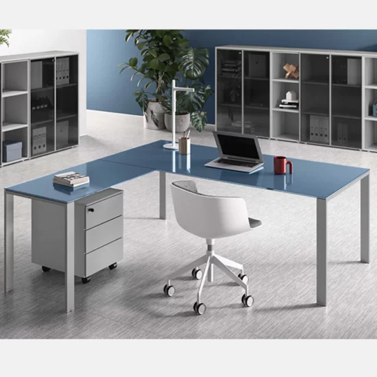 ESCRITORIO SECRETARIAL CRISTAL MODELO OF-CR226