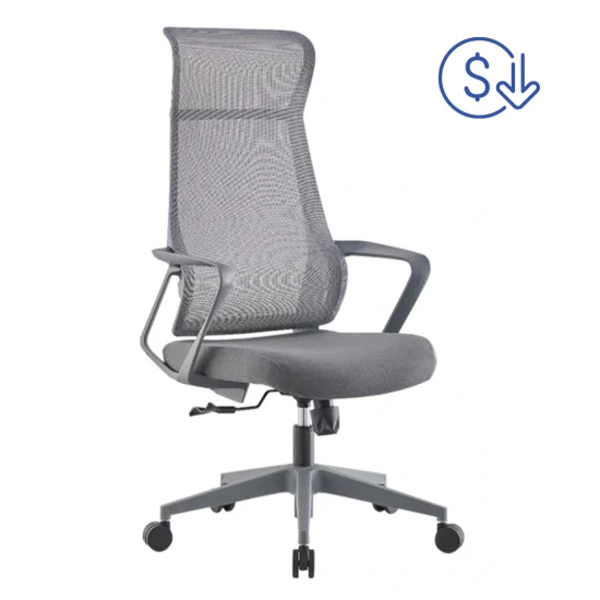 SILLA OPERATIVA MODELO ALZETTE RESPALDO ALTO
