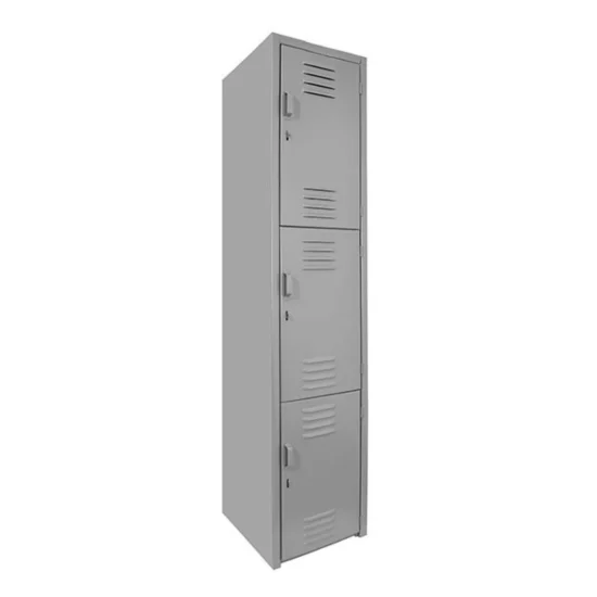 LOCKER METÁLICO CON 3 GAVETAS MODELO LG1004