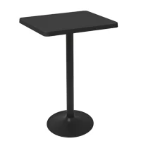 Mesa cuadrada alta