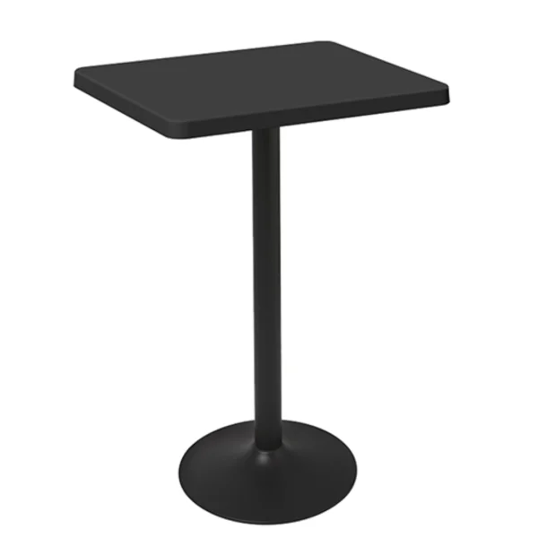 Mesa cuadrada alta