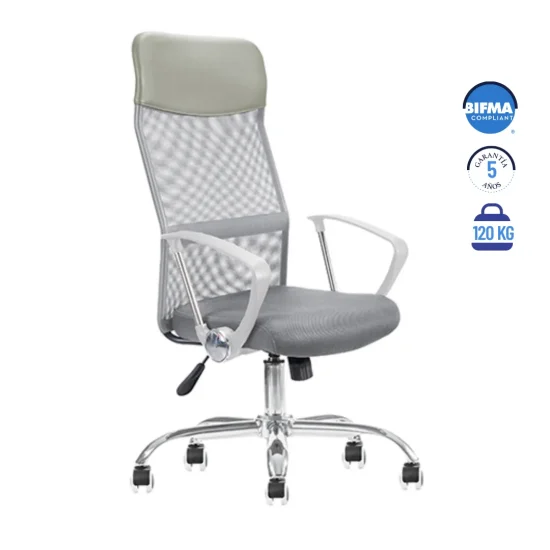 Silla ejecutiva modelo Economalla Blanca